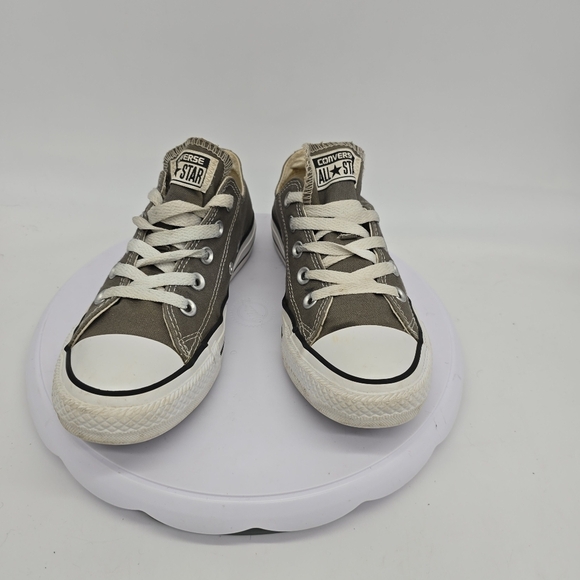 Converse Shoes Women's 6 Chuck Taylor All Star Low Sneakers 5J794 Charcoal Grey - Picture 2 of 9